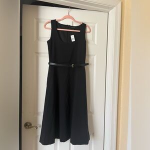 Ann Taylor Black Sleeveless Dress